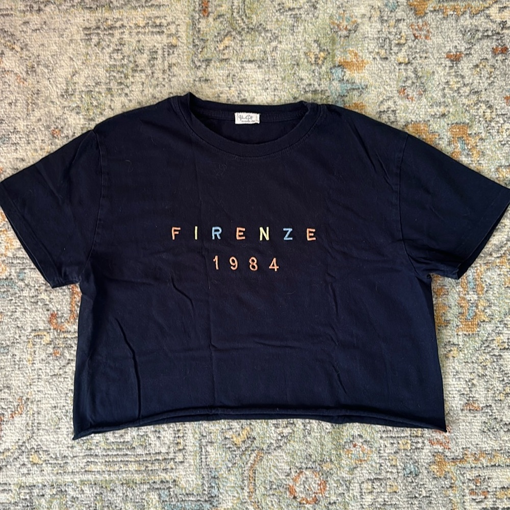 John Galt (Brandy Melville) Cropped Tee